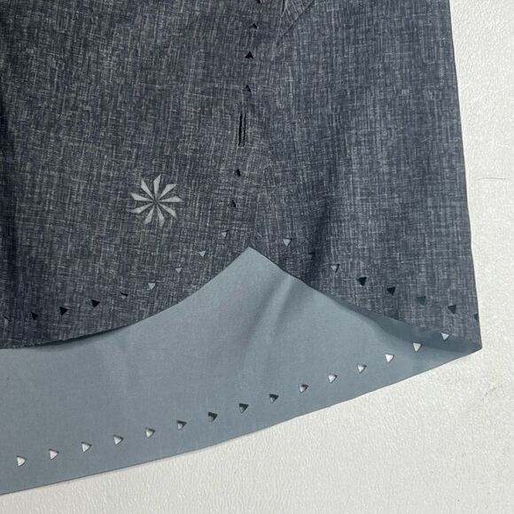 Athleta | EUC Gray Running Shorts - Picture 2 of 6